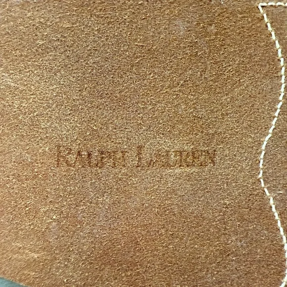 Ralph Lauren Brown Leather Belt - Picture 3 of 4